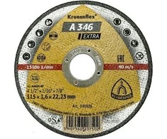 KLINGSPOR TARCZA DO CIĘCIA METALU 115mm x 1,6mm x 22,2mm A346 Extra