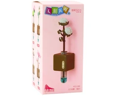 Lean Toys Konstruktoriaus kaladėlės medvilnės šaka 392 vnt.