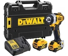 DEWALT Smūginis veržliasukis 1/2" 12V 340Nm 2x5,0Ah DCF901P2