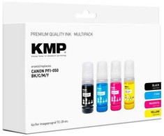 Legrand Tusz KMP Printtechnik AG KMP Patrone Canon PFI050 MultiPack B/C/M/Y kompatibel