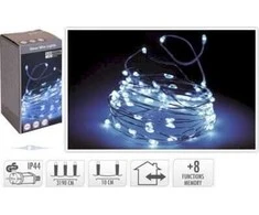 Christmas Decoration LED lempos girlianda 320 šaltai baltos