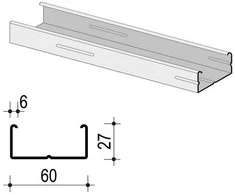Knauf SMEIGĖ CD 60/27 L=2600