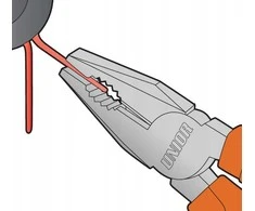 Knipex Elektriko replės 180 mm UNIOR