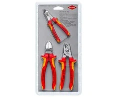 Knipex įrankių rinkinys DO PRAC ELEKTROINSTALACYJNYCH 3SZT.