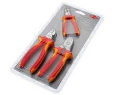 Knipex įrankių rinkinys DO PRAC ELEKTROINSTALACYJNYCH 3SZT.