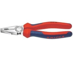 KNIPEX kombinuotos replės chromuotos 180 mm