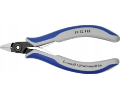 KNIPEX tikslios elektroninės įstrižainės pjaustytuvas
