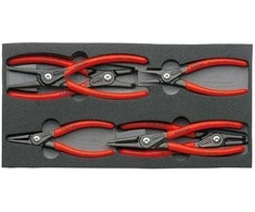 KNIPEX žiedinių replių rinkinys SRZ putplasčio dėkle