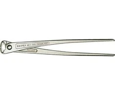 KNIPEX elektrinės replės 99 14 250, žnyplės / replės (ilgis 250 mm, cinkuotos, pritaikytos aukštyn)