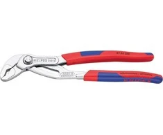 Replės COBRA, dvispalvės, chromuotos, 250 mm, Knipex