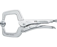 Fiksuojamos replės O- žiotys 280mm D90mm, Knipex