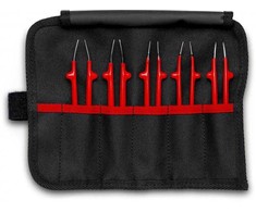 KNIPEX universalus pincetų rinkinys isol. 5vnt