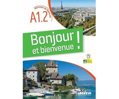 KNYGA Bookshop Bonjour et bienvenue A1.2 - tout en francais + didierfle.app