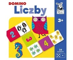 Dėlionė Kapitan Nauka Captain Nauka Domino NUMBERS educational game GR0516