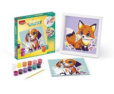 KNYGA Tapyba pagal skaičius Maped Creativ 20x20 šuo/lapė
