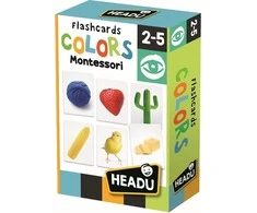 HEADU „Montessori“ kortelių žaidimas „Spalvos“