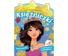 Skrzat Wydawnictwo Brokatowa magia Princesės Alicja 75762