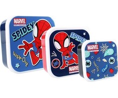 KNYGA Vadobag Dėžutė maistui 3v1 Spidey, vaikams