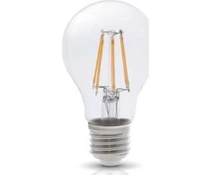 Kobi Light 7W LED lemputė, E27, skaidri, 4000K