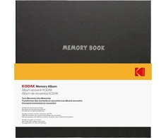 Kodak Nuotraukų albumas su lipniais lapais, 40 puslapių, A4 / A5 / A6 / Instax / Polaroid / Zink / Cat 9891-312 / Juoda