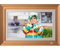 Nuotraukų rėmelis Kodak RWF-141 WiFi wooden ruda