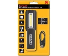 Kodak Led Workshop žibintuvėlis USB įkrovimas 30m
