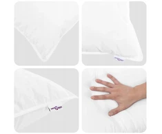 Antklodžių rinkinys su pagalve 3 pcs Balta Plunksna 3377050