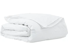 2-in-1 Antklodė Balta 200 x 220 cm Plunksna