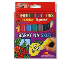 Koh I noor Vitražiniai dažai 10,5ml: 5 spalvos + 2 kontūrai