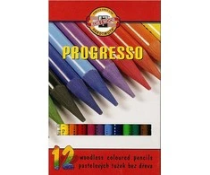 Spalvoti pieštukai KOH-I-NOOR PROGRESSO 8756, 12 spalvų