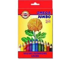 Koh I Noor Omega Jumbo kreditai 24 spalvų