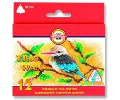 Kreidelės Koh-I-NoorTrio Wax jumbo (238522)