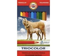 Koh I Noor Trioklor trioklor trioklor 24 spalvų