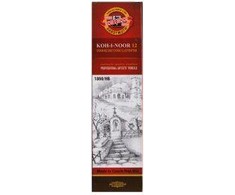 Grafitinis pieštukas 1860/Hb (12vnt) - Koh-I-Noor