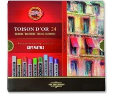 Sausos pastelės rinkinys Koh-i-Noor 24 sp