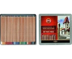 Pastelinių pieštukų rinkinys Koh-i-Noor 24sp.