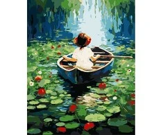 Koh I Noor Paveikslas pagal skaičius 40x50 Laivelis