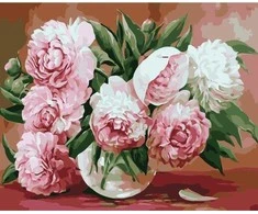 Koh I Noor Paveikslas pagal skaičius 40x50 Bijūnai