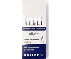 Koh I Noor Permanentinis žymeklis baltas (12 vnt.)