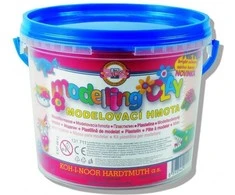 Koh I Noor Plasticinas 8 spalvų kibire 700g (248975)