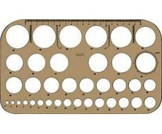 Trafaretas Koh-I-Noor, 32 x 17,6 cm