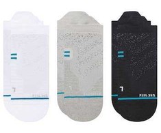 Bėgimo kojinių komplektas Stance Athletic Tab, 3 poros, įvairiaspalvis
