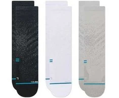 Stance Run Lt Crew 3 Pack trumpos kojinės, 3 poros, S