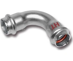 SANHA alkūnė-NIROSAN INDUSTRY-Nerūdijantis plienas d90° d28SANHA