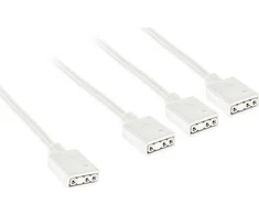 Kolink ARGB 1-3 splitter cable – 30cm, baltas