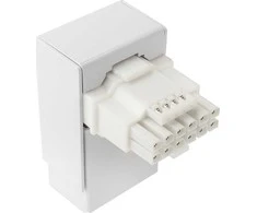Kolink Core Pro 12V-2" 90 laipsnių adapteris – 1 tipo – Baltas