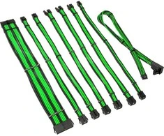 Kolink Core Pro Braided Cable Extension Kit 12V-2×6 Type 2 – Venom Žalias