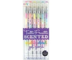 Kolorowe Baloniki Spalvingi balionai Gel Pens Fragrant Multicolor 6vnt.