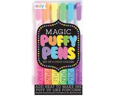 OOLY MAGIC PUFFY Markeriai su 3D efektu, 6 spalvos