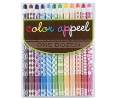 Ooly OLY Color Appeel nulupamos vaško kreidelės 12 vnt. 3+